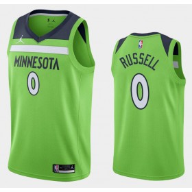 Maillot Basket Homme Minnesota Timberwolves D Angelo Russell 0 2020-21 Jordan Brand Statement Edition Swingman